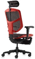 מבט אחורי של כיסא גיימינג ארגונומי Comfort Enjoy Ultra לעמדת מחשב