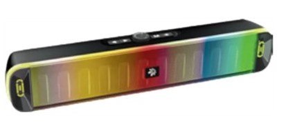 רמקול Bluetooth נייד Miracase MBTS480 בהספק 10W עם תאורת RGB וסוללה עד 4 שעות