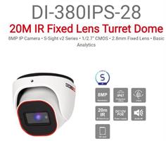 מצלמת כיפה Provision IP 8MP DI-380IPS-28 POE