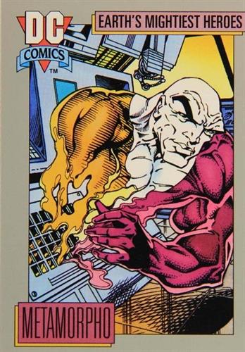 קלף בודד די.סי קומיקס DC Comics - The Orb of Ra, Metamorpho's Sole Weakness - Earth's Mightiest Heroes - 62