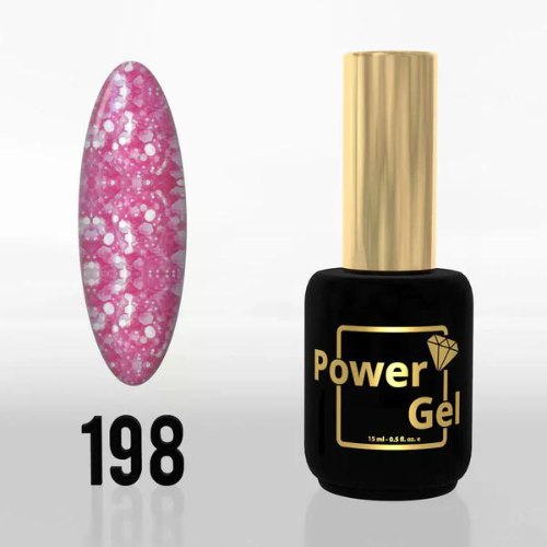 לק ג'ל 198 פאוור ג'ל POWER GEL