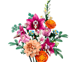 לגו בוטניקה - זר פרחים ורודים יפיפה - LEGO Pretty Pink Flower Bouquet  10342