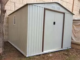 מחסן גינה מתכת איכותי 2.77X3.19
