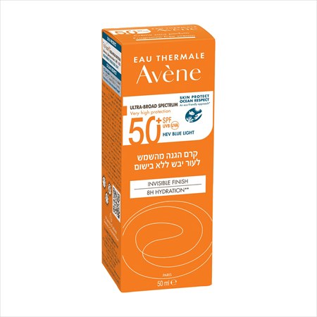 אוון-קרם הגנה מהשמש לעור יבש ללא בישום +SPF50