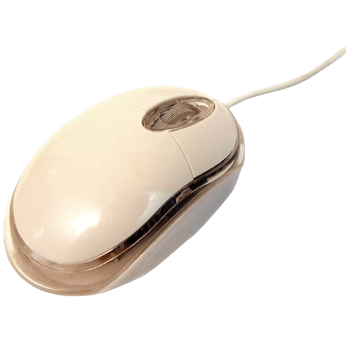 עכבר אופטי USB OM-290 בצבע לבן
