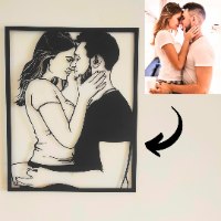 תמונת מתכת בהתאמה אישית