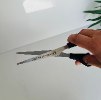 עם מספריים בחריטה אישית ("החלאקה של...") - סט חלאקה-סט בסיס סאטן