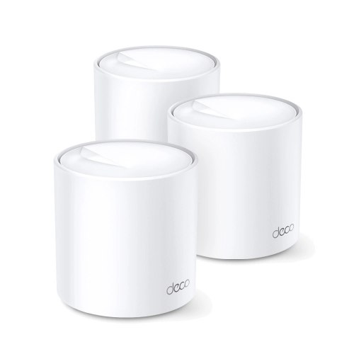מערכת Mesh TP-Link Deco X20 Wi-Fi 6 AX1800 באריזה של 3 יחידות