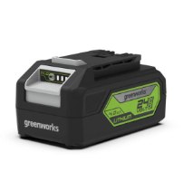 מכסחת דשא נטענת בראשלס 36 ס״מ + 2 סוללות 4Ah ומטען - GREENWORKS 99518-2 48V