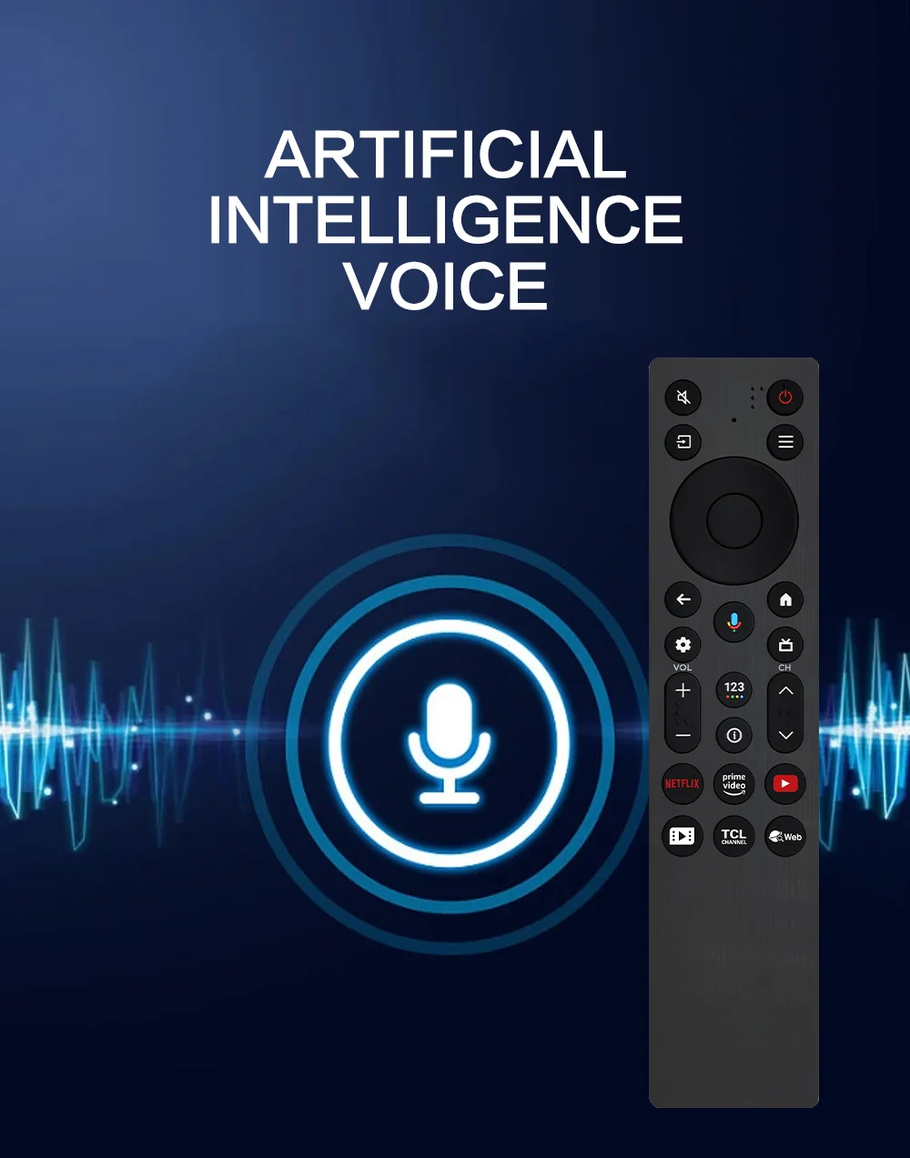 שלט TCL RC813A-FMB1