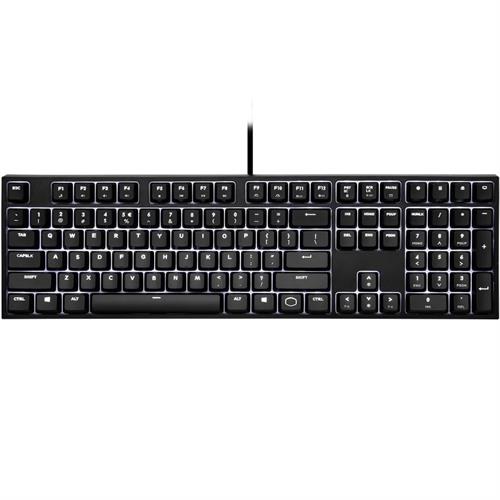 מקלדת גיימינג מכאנית CoolerMaster CK320 Cherry MX Red עברית/אנגלית
