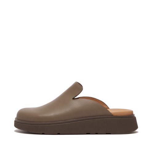 גן FF מיול פיטפלופ אפור חאקי Fitflop GEN FF Mule