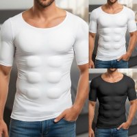 חולצת חיטוב ועיבוי שרירים לגברים דגם Musclix