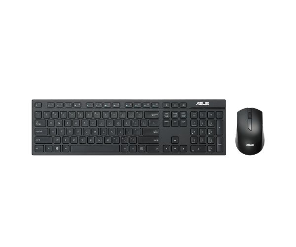 סט אלחוטי ASUS W2500 Wireless Keyboard and Mouse Set