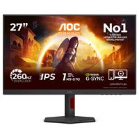 AOC 27" FHD 260Hz 0.3ms IPS מסך גיימינג