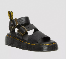 Gryphon Quad Leather Platform Sandals