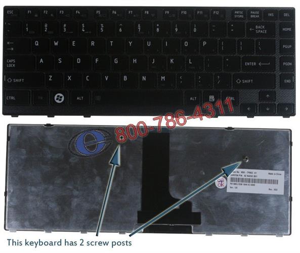 מקלדת למחשב טושיבה Toshiba Satellite M640 M645 Laptop Keyboard NSK-TPBGC , 9Z.N4XGC.B01