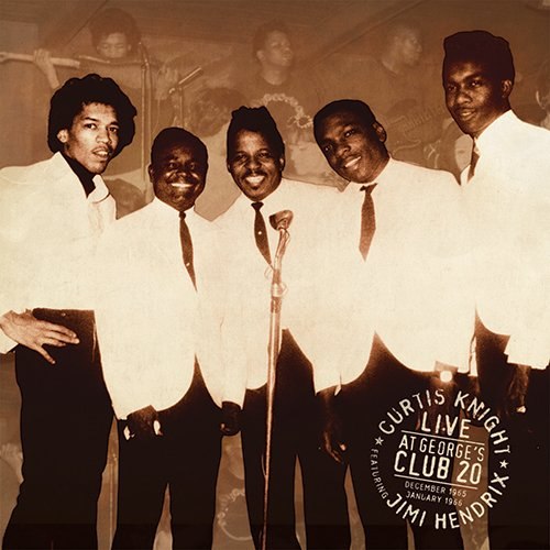 CURTIS KNIGHT AND THE SQUIRES FEAT.JIMI HENDRIX / LIVE AT GEORGE'S CLUB 20 - 2LP'S