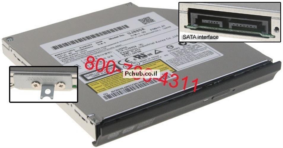 Lenovo SL500 DVD+/RW CD burner 42T2597 42T2596 42W0035 צורב למחשב נייד לנובו