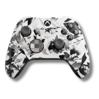 שלט אלחוטי ל-Xbox – מהדורת קמופלאז' גיאומטרי (שחור/לבן/אפור)