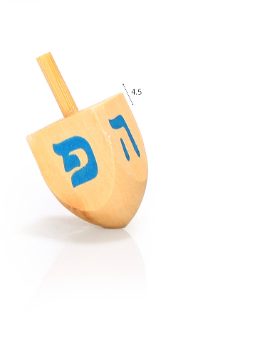 סביבון עץ קלאסי