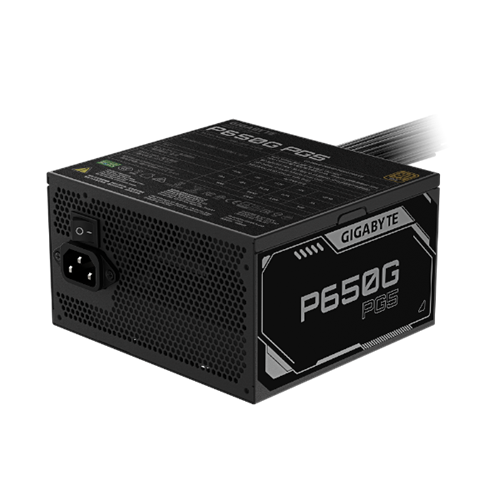 ספק כוח Gigabyte P650G 650W 80 Plus Gold ATX 3.1 PCIE 5.1