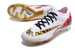 ללא גרב - נעלי כדורגל Nike Air Zoom Mercurial Superfly Elite לבן זהב