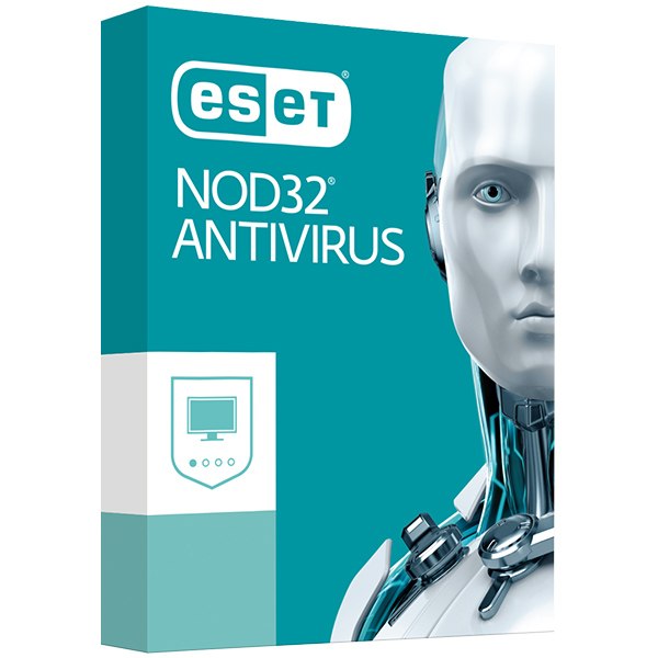 תוכנת אנטי וירוס ללא דיסק לשנה  ESET NOD32