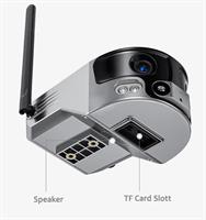 מצלמת אבטחה חכמה Zeero Alien סולארית עם Wifi