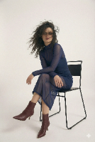 שמלת TULE - כחול