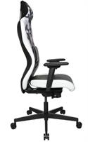 כיסא Topstar Sitness RS Sport עם בסיס יציב וגלגלים המתאימים לרצפה חלקה