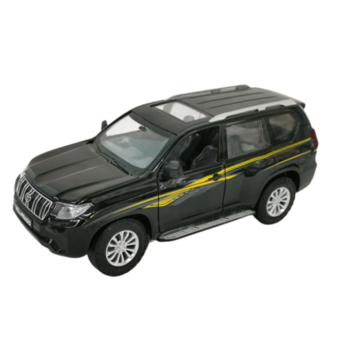 דגם גיפ טויוטה לאנד קרוזר פראדו שחור - 1:24 MSZ Toyota Land Cruiser Prado