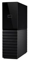 כונן כונן קשיח חיצוני Western Digital My Book 3 Essential 14TB – פריט שחור בודד בעל שני מרקמים ניצב על רקע לבן USB