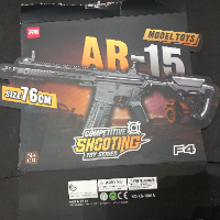 רובה ג'ל אוטומט סוללה נטענת -  Gel blaster AR-15  SH00TING XS-1808A