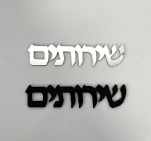 שלט לדלת -שירותים