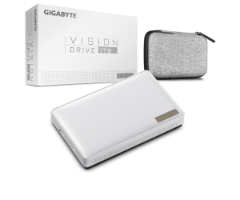 דיסק חיצוני Gigabyte Vision Drive 1TB SSD 20Gbps USB-C