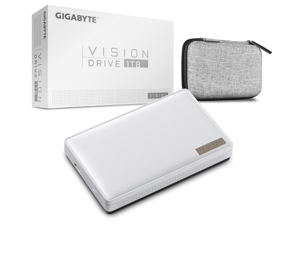 דיסק חיצוני Gigabyte Vision Drive 1TB SSD 20Gbps USB-C