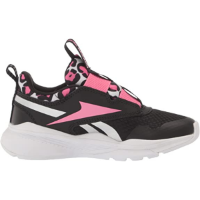 REEBOK | ריבוק - REEBOK XT SPRINTER SLIP KIDS נעלי ספורט ללא שרוכים שחור ורוד מנומר | ילדים