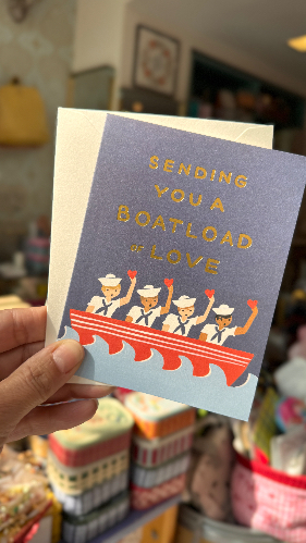 כרטיס ברכה love boat