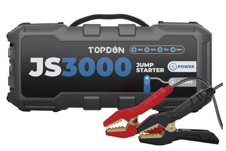 בוסטר התנעה לרכב עם פנס מבית טופדון Topdon JS3000