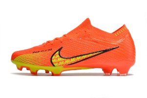 נעלי כדורגל מקצועיות נייק כתום צהוב Nike Air Zoom Mercurial Vapor IX Elite FG