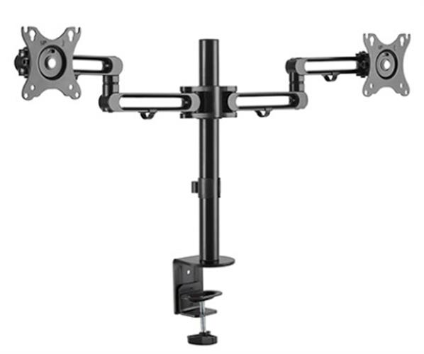 זרוע דו מפרקית לשני מסכים "32-"17 לומי Lumi LDT30-CO24