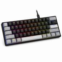 מקלדת גיימינג Corsair Clipper Pro Mini 60 Hall Effect שחורה