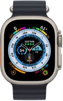 שעון חכם Apple Watch Ultra 49mm GPS + Cellular צבע שעון Titanium Case צבע רצועה Midnight Ocean Band