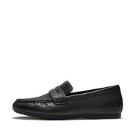 דליקטו סופט לופר עור שחור  FITFLOP Delicato Soft Loafer פיטפלופ