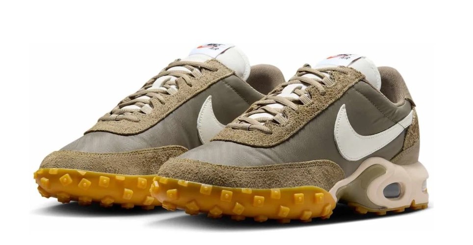 סניקרס נייק Nike Air Max Waffle חאקי