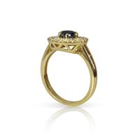 טבעת יהלומים 'רויאל פרינסס' 1.40 קראט בזהב 14 קאראט