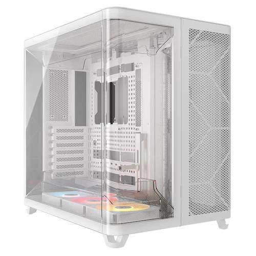 מארז Corsair AIR 5400 RS-R ARGB E-ATX 3XUSB 3.2 Type-C White