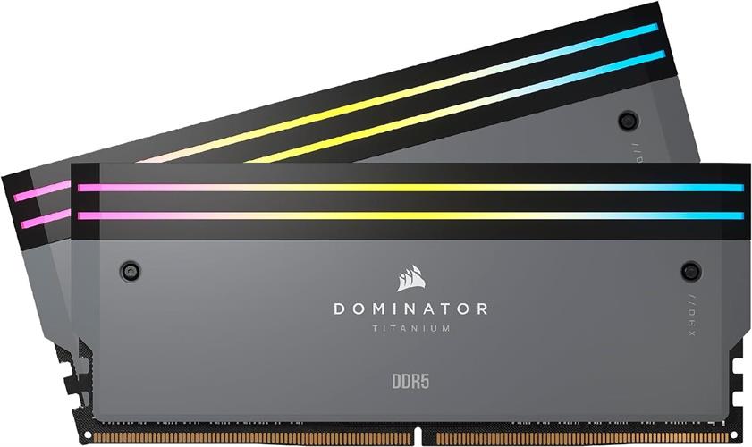 זכרון לנייח Corsair Dominator RGB 32GB 2X16 DDR5 6000MHz C30