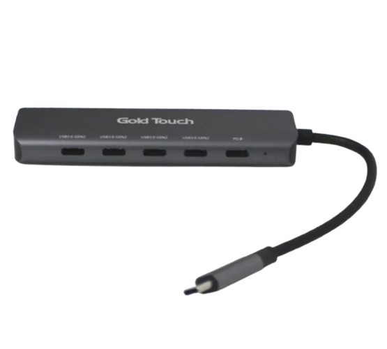 מפצל Gold-Touch USB 3.2 5-in-1 Type-c Hub PD
